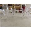 Image 4 : Assorted Glassware ; Wine Glasses, Decanter, Candle Holders, plus more