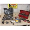 Image 1 : Craftsman Socket Set, Power Fist Hole Saw Kit, Welding Mask, Tool Box with