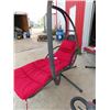 Image 3 : Self Standing Saskatchewan Hammock with Shade Canopy 66" Long Cushion