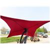 Image 2 : Self Standing Saskatchewan Hammock with Shade Canopy 66" Long Cushion