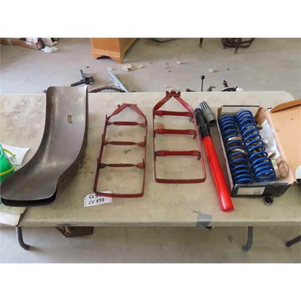 Trailer Fenders, Shock Xtra Load Springs, Emergency Tire Grippers