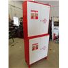 Image 2 : Calling All Mopar Fans !  - 2 pc Autopar Parts Cabinet with Keys ; 