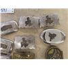 Image 2 : 24 Assorted Belt Buckles - a Few Doubles