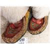 Image 2 : Pair of Indigenous Mukluks - Embroidered