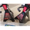 Image 2 : 2 Motomaster 3 Ton Jack Stands, Paint Bucket Mixer, New Ducting,