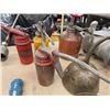 Image 7 : 2 Heavy Duty Bulk Fuel Nozzles, Filer Wrenches, Oiler, Gas Line