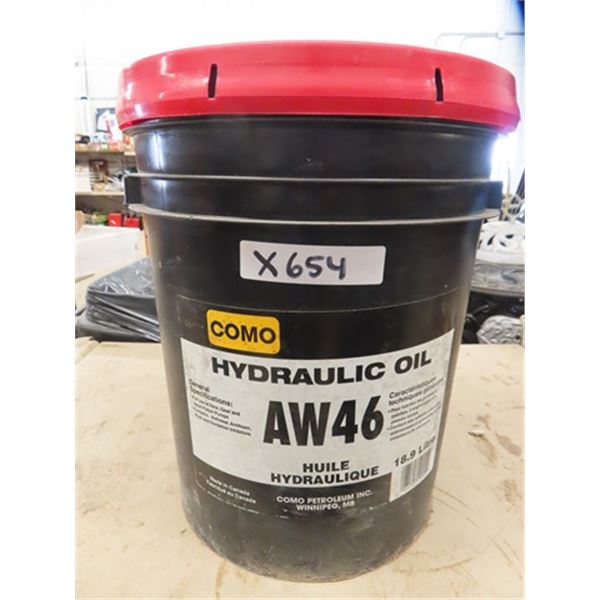 Como AW 46 Hydraulic Oil 18.9L Pail - New