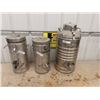 Image 1 : 3 Coffee Urns + Drink Cooler - Stainless Steel Commercial Style