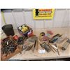 Image 1 : Screw Extracters, Allen Wrenches, Air Gauge, New Multi Tester, Grease 