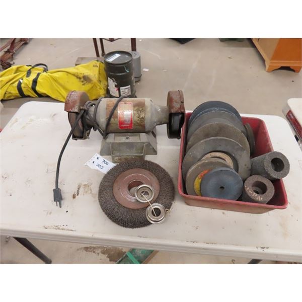 Bench Grinder , Grinding Discs, Wire Wheels