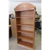 Image 1 : Modern Oak Book Shelf 12" x 35" x 80" 