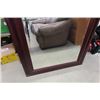 Image 3 : Solid Wood Bevelled Wall Mirror