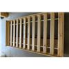 Image 1 : Bed Frame with 3 Drawers 40.5" x 78" - Wooden Construction