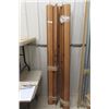 Image 1 : 2 Roll Up Wood Doors - 12' Long x 79 1/4" High