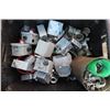 Image 2 : Pallet of Electrical Supplies ; Boxes, Breakers, Clamps, Switches, 