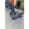 Image 2 : Adjustable Swivel Office Chair with Metal Base, Cushioned Seat 