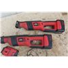 Image 2 : 2 Jobmate 18V Reciprocating Saws with Batteries + Charger