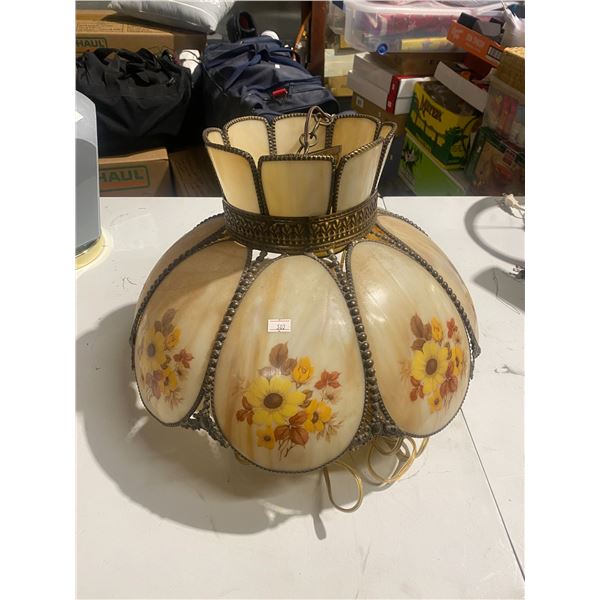 Hanging light fixture