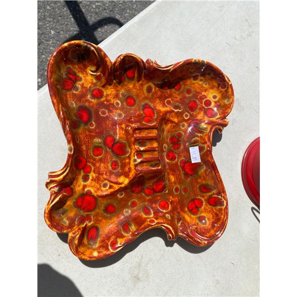 Pottery ashtray