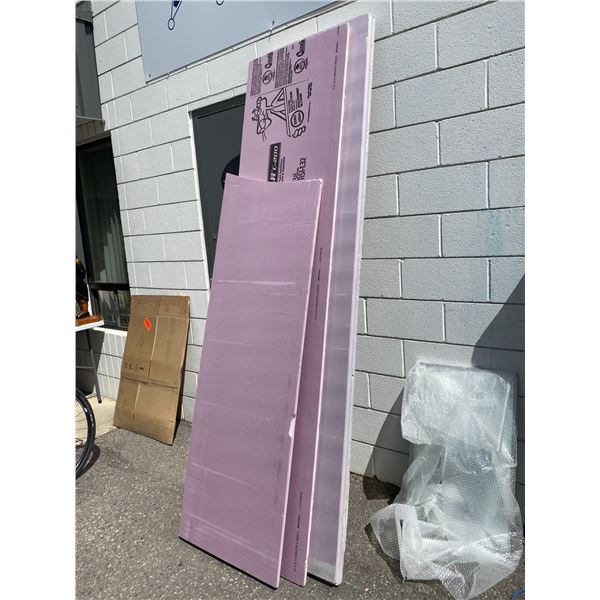 Rigid insulation panels