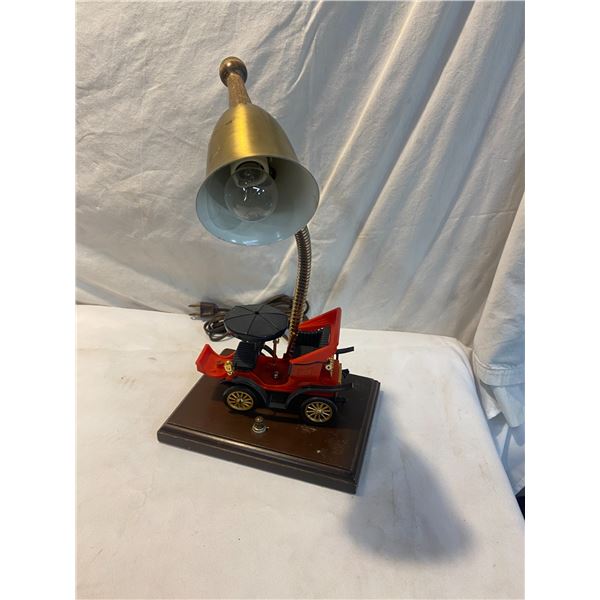Vintage car desk lamp