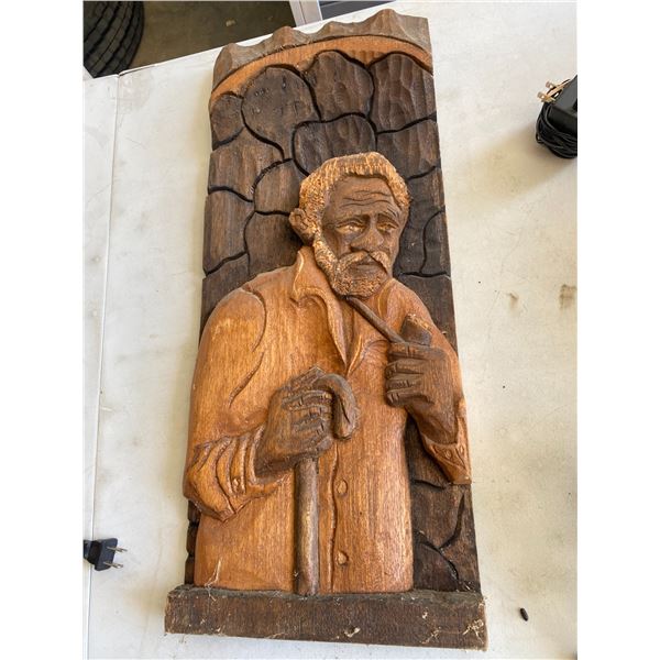Wood carving