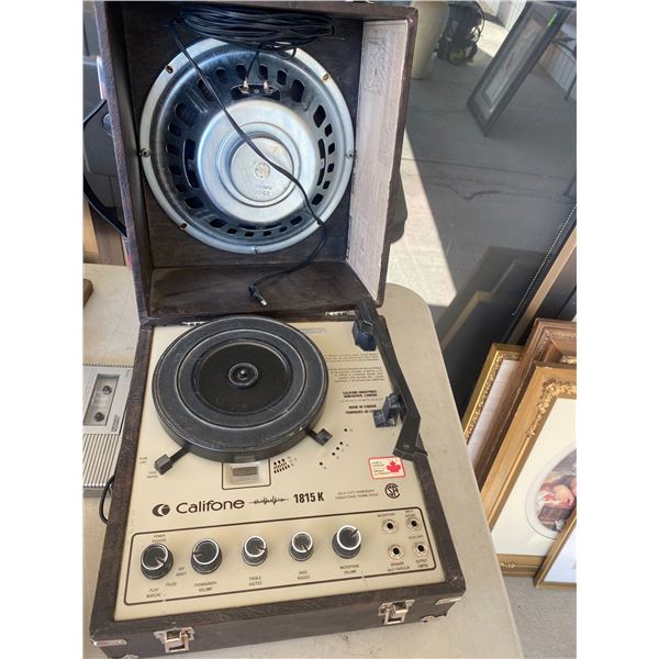 Califone record player