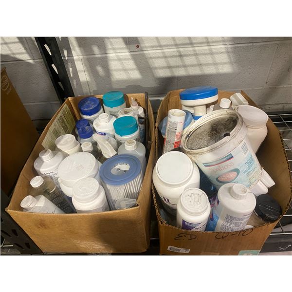 Spa hot tub chemicals