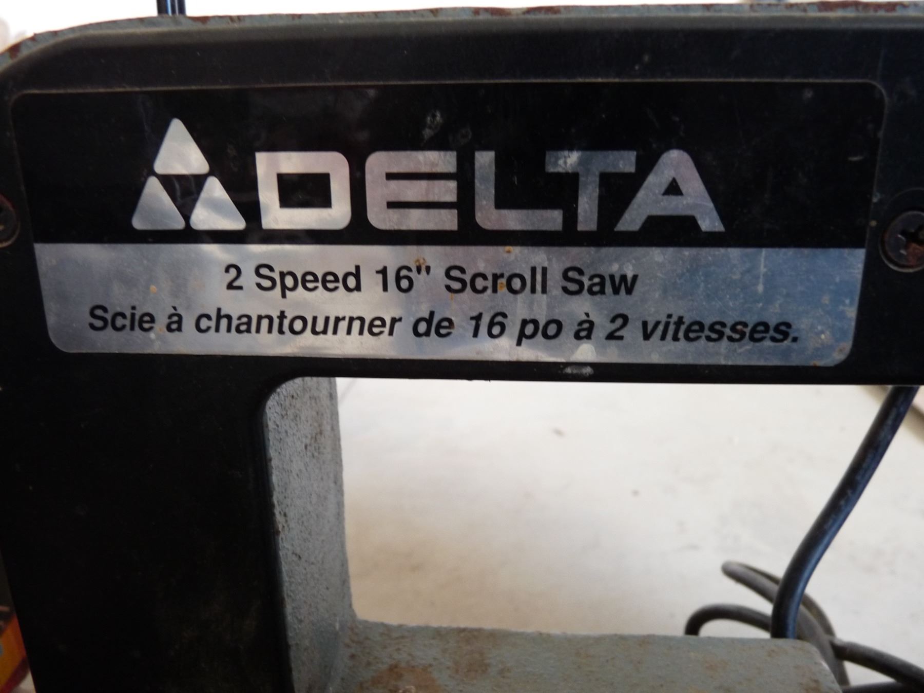delta 2 speed 16" scroll saw