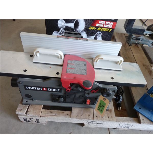 porter cable 6" variable speed bench jointer