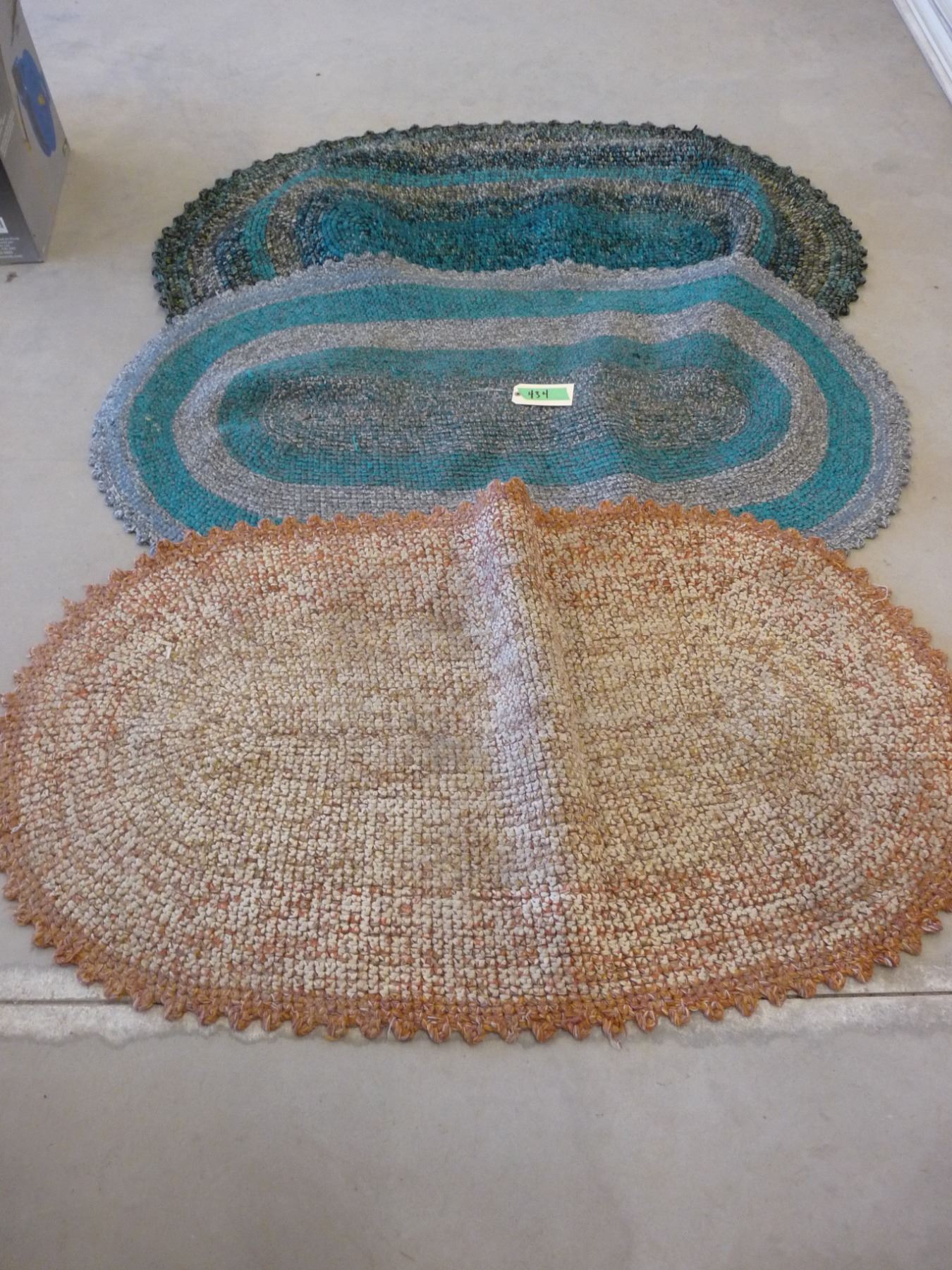 Set of three rugs