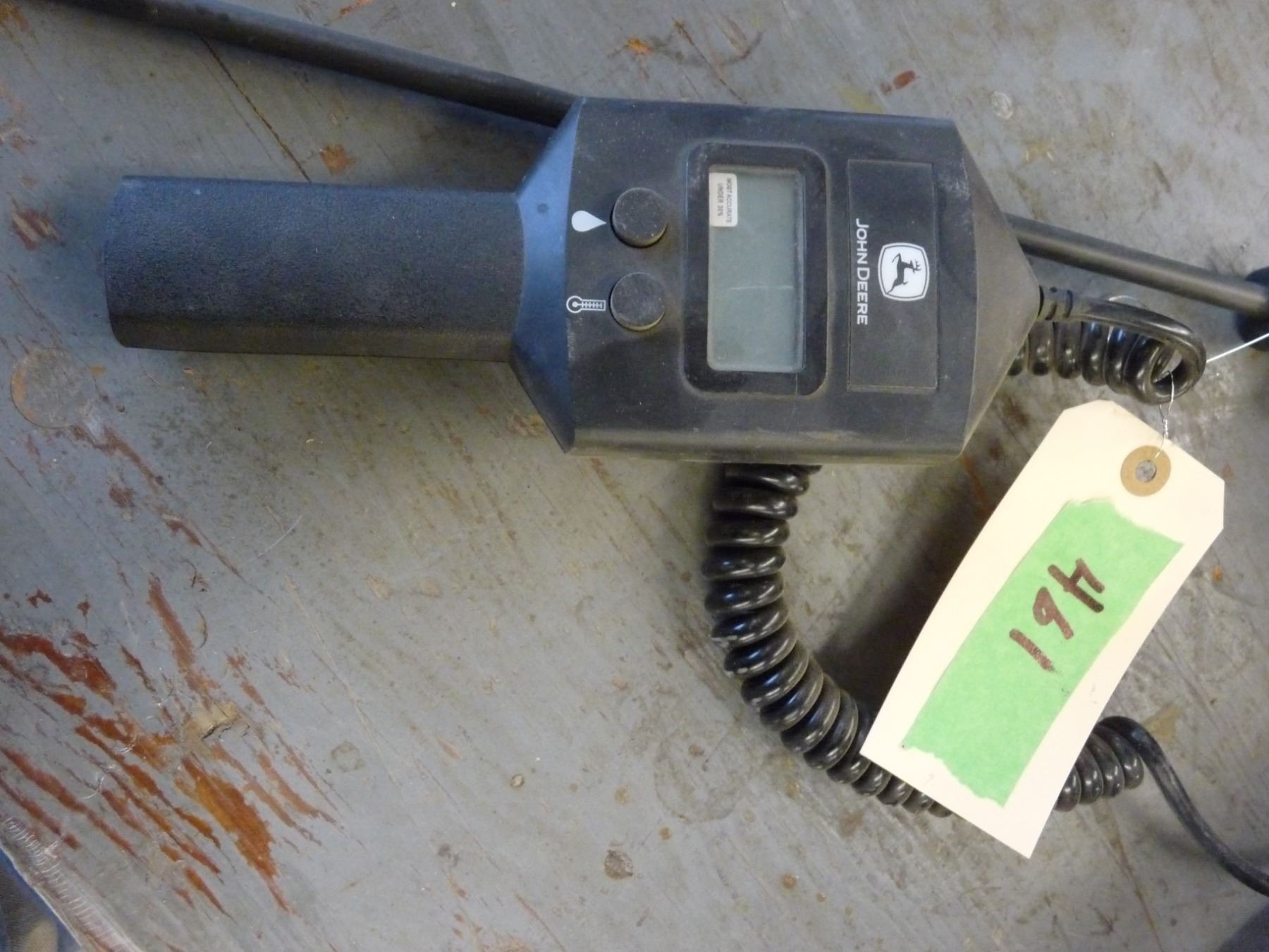 John Deere hay tester, model sw16136