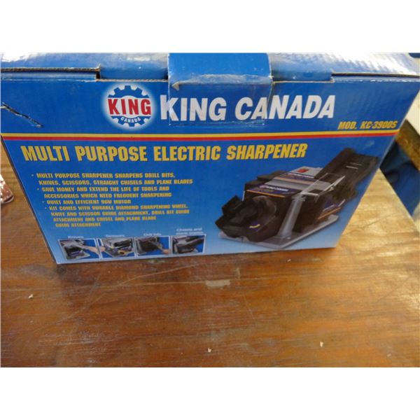 King Canada multipurpose electric sharpener