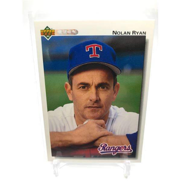 1992 UPPER DECK #655 NOLAN RYAN CARD