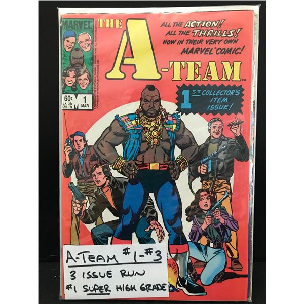 A-TEAM #1 - #3 (MARVEL COMICS)