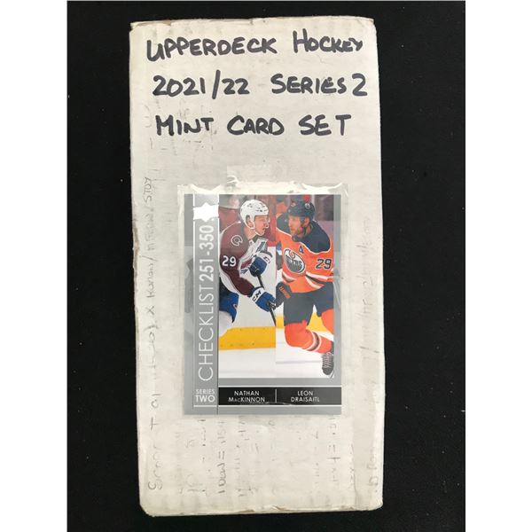 2021-22 UPPER DECK SERIES 2 CARD SET