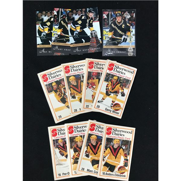 MARIO LEMIEUX TRADING CARD LOT