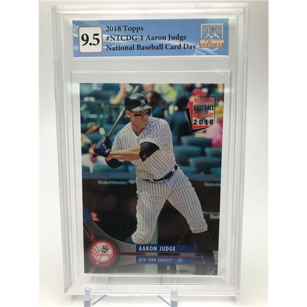 2018 TOPPS AARON JUDGE NO. NTCDG-1 (GCG 9.5)