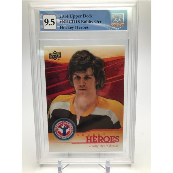 2014 UD BOBBY ORR NO. NHCD18 (GCG 9.5)