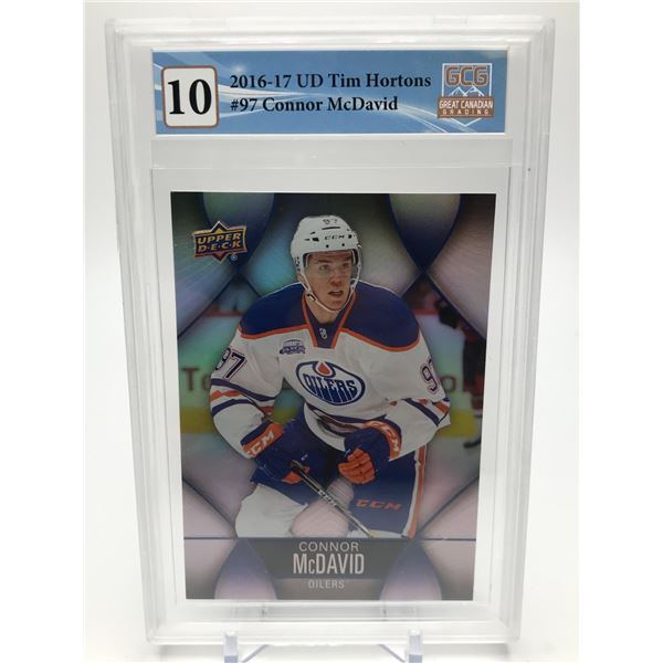 2016-17 UD TIM HORTONS CONNOR MCDAVID NO. 97 (GCG 10)