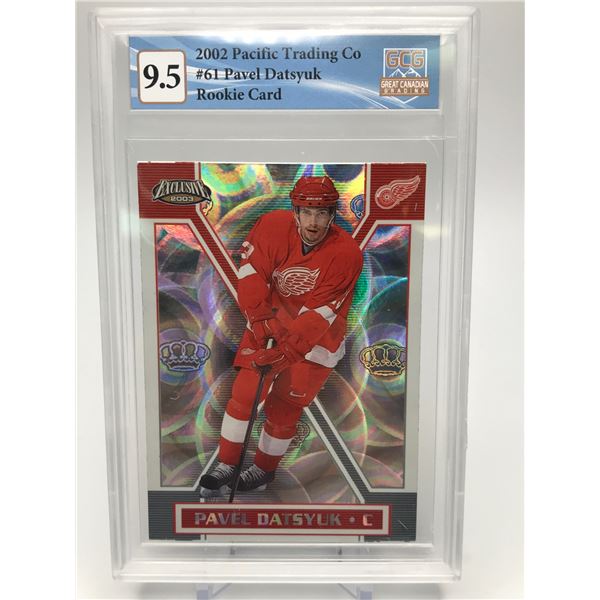 2002 PACIFIC TRADING CO PAVEL DATSYUK RC (GCG 9.5)