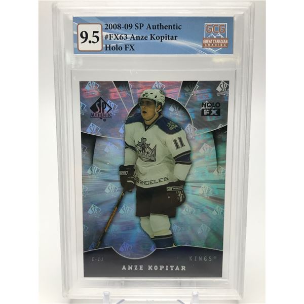 2008-09 SP AUTHENTIC ANZE KOPITAR NO FX63 (GCG 9.5)