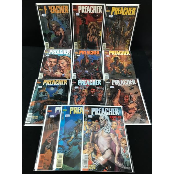 LARGE PREACHER COMIC BOOK LOT