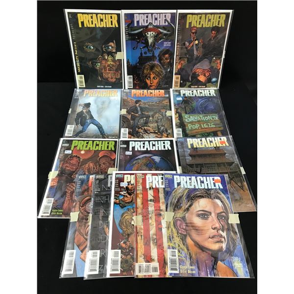 LARGE PREACHER COMIC BOOK LOT