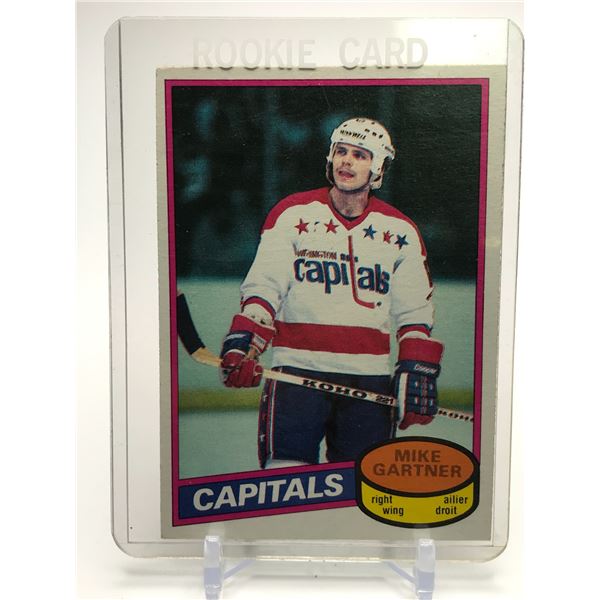 1980-81 OPC MIKE GARTNER ROOKIE CARD