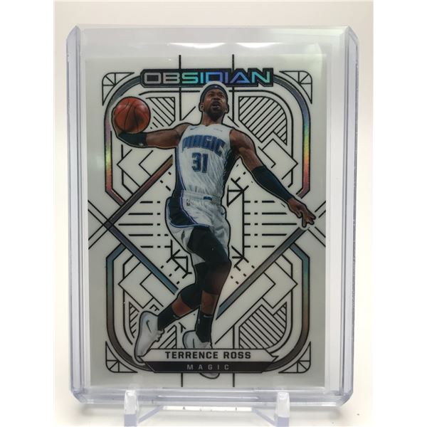 2021 PANINI OBSIDIAN WHITE TERRANCE ROSS