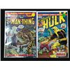 Image 1 : MARVEL BRONZE AGE COMIC LOT (MAN THING AND HULK)