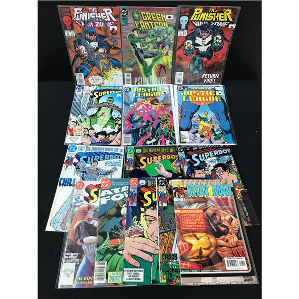 MARVEL AND DC SUPERHERO COMIC BOOK LOT