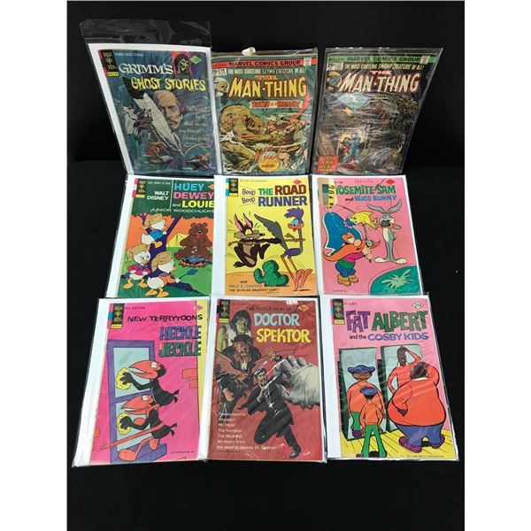 VINTAGE COMIC BOOK LOT (MARVEL AND DELL COMICS)