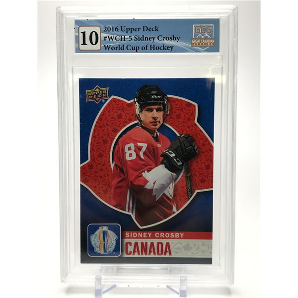 2016 UPPER DECK WORLD CUP OF HOCKEY SIDENEY CROSBY (GCG 10)